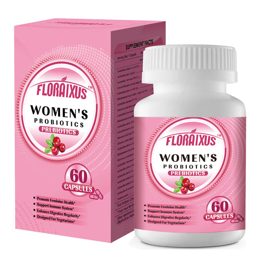 Florixus 1800 Billion Women's Probiotics Vegan Capsules